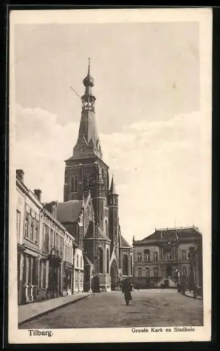 AK Tilburg, Groote Kerk en Stadhuis