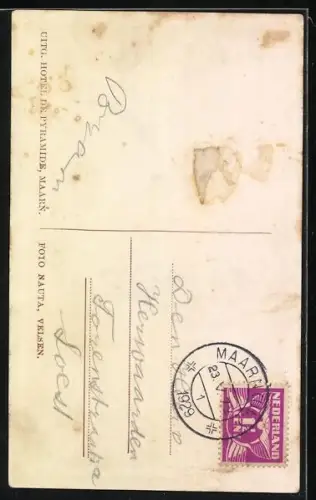 AK Maarn, Pyramide van Austerlitz