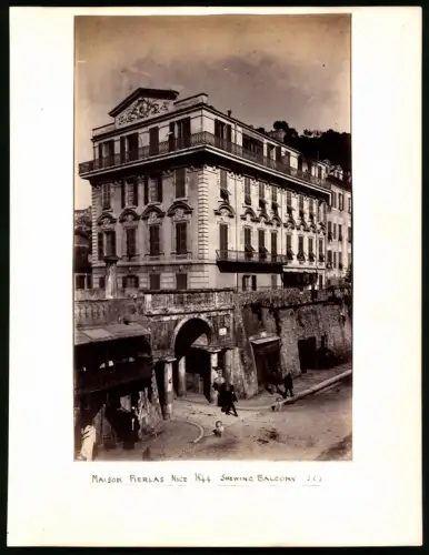 23 Fotografien John Chester Jervis, Ansicht Nizza / Nice, Selbstportrait, Tracht, Dienstmagd, Privatfotos, 1884