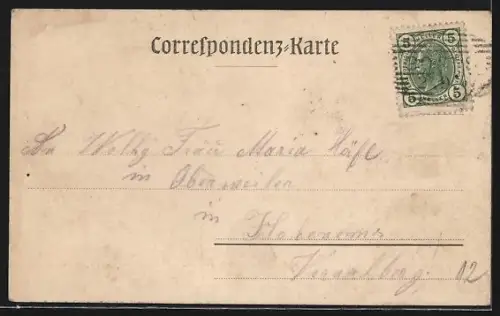 AK Götzis /Vorarlberg, Teilansicht mit Kirche