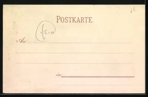 AK Ersten Briefmarken aus Baden, Badisches Wappen