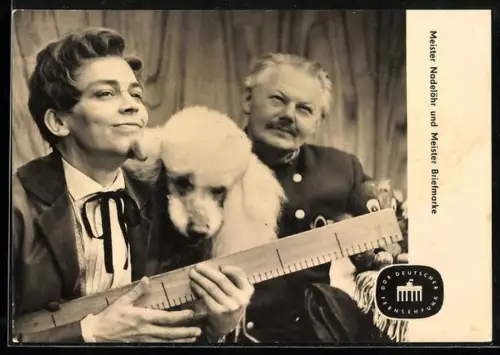 AK Meister Nadelöhr, Meister Briefmarke