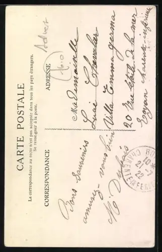 Künstler-AK Baie d`Evian les-BBains, P.L.M., Tourismus