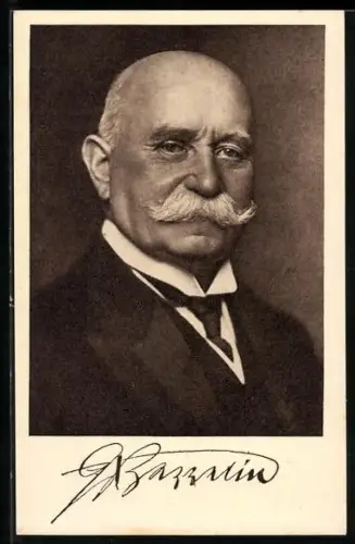 AK Portrait Graf Zeppelin