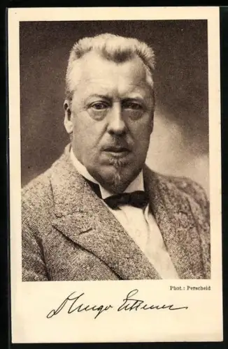 AK Portrait von Hugo Eckener