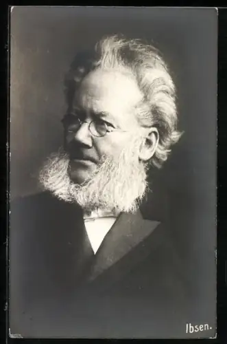 AK Porträt Dichter Henrik Ibsen