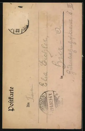 AK zum Tode von König Albert von Sachsen, Portrait in einem Kranz, trauernde Frau, Schloss Sibyllenort