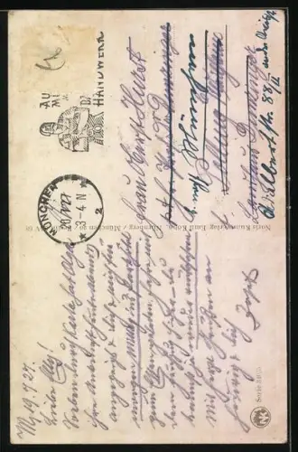 AK Münchner Kindl führt den Festtagsmarsch an, Oktoberfest