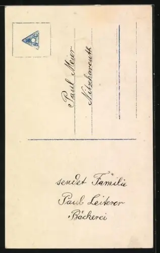 Foto-AK Photochemie Berlin Nr. 5338: Herzlichen Segenswunsch zur Konfirmation, Junge in Anzug mit Buch