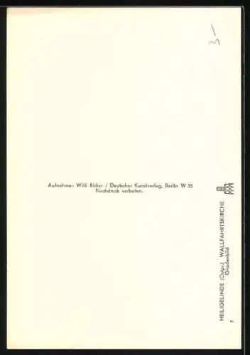 Foto-AK Deutscher Kunstverlag, Nr. 7: Heiligelinde /Ostpr., Wallfahrtskirche, Gnadenbild