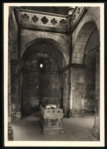Foto-AK Deutscher Kunstverlag, Nr. 29 a: Goslar /Kaiserpfalz, Ulrichskapelle und Hochgrab Kaiser Heinrichs III.