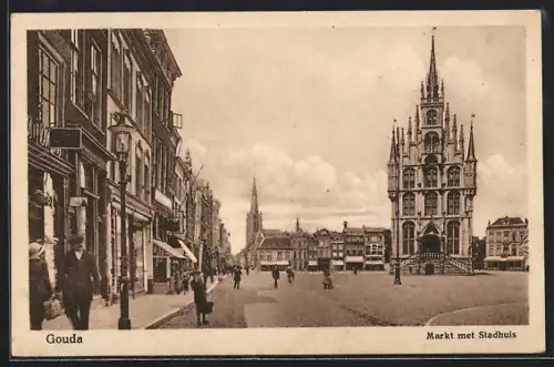 AK Gouda, Markt met Stadhuis