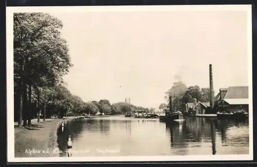 AK Alphen a. d. Rijn, Rijngezicht, Smolenaars