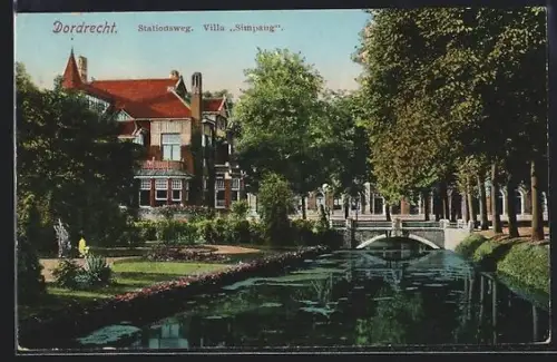 AK Dordrecht, Villa Simpang, Stationsweg