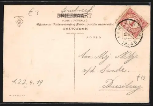 AK Hoek van Holland, De Berlin Aan de steiger