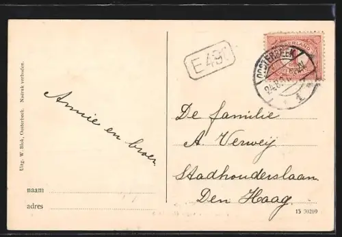 AK Oosterbeek, Italiaansche weg, Dunobank