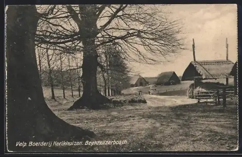 AK Velp, Boerderij Herikhuizen, Beekhuizerbosch