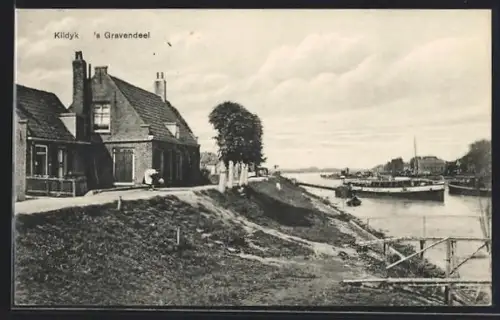 AK Gravendeel, Kildyk, Flusspartie