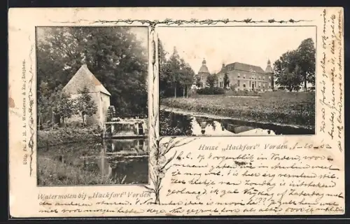AK Vorden, Huize Hackfort, Watermolen