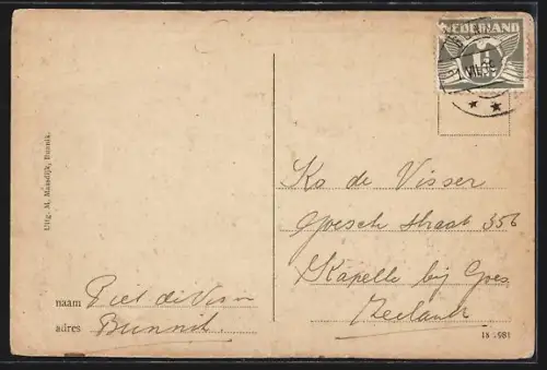 AK Bunnik, Pastorie Protestante Kerk