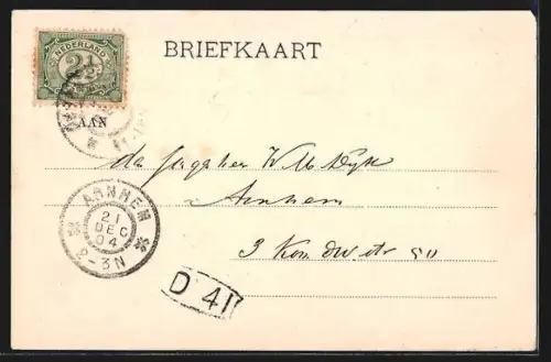 Künstler-AK Fuifwijk a. Zee, Wandelpier