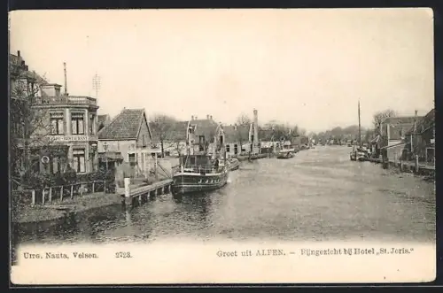 AK Alfen, Rijngezicht bij Hotel St. Joris