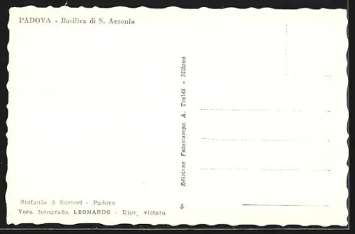AK Padova, Basilica di S. Antonio