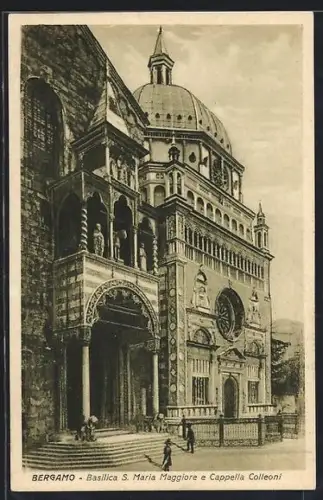 AK Bergamo, Basilica S. Maria Maggiore e Cappella Colleoni