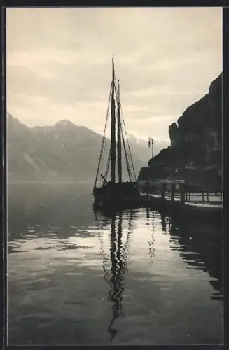 AK Riva, Gardasee, Hafenmotiv