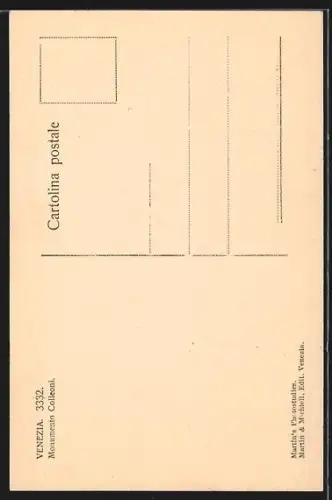 AK Venezia, Monumento Colleoni