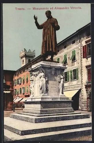 AK Trento, Monumento ad Alessandro Vittoria