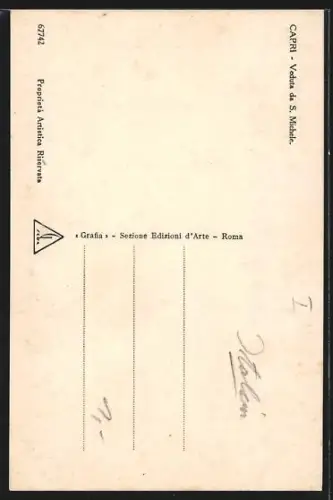 AK S. Michele /Capri, Veduta di S. Michele