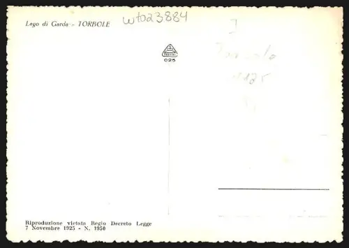 AK Torbole /Lago di Garda, Veduta parziale, Lago di Garda