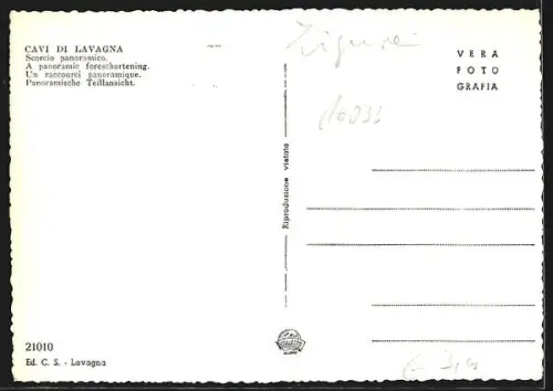 AK Cavi di Lavagna, Scorcio panoramico