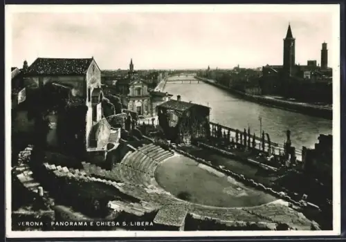 AK Verona, Panorama e Chiesa S. Libera