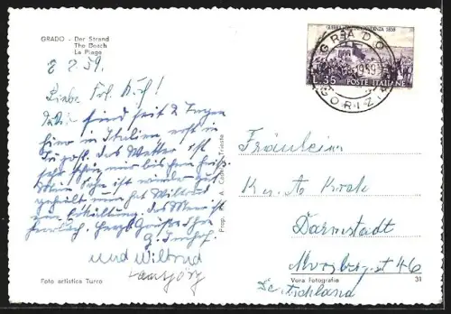 AK Grado, La spiaggia