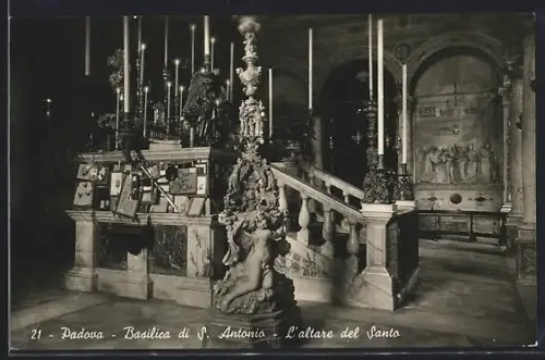 AK Padova, Basilica di S. Antonio, L`altare del Santo
