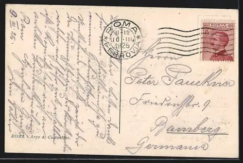 AK Roma, Arco di Constantino