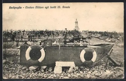 AK Redipuglia, Cimitero Militare agli Invitil della III. Armata