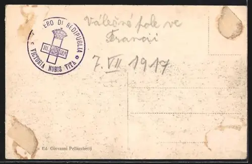 AK Redipuglia, Cimitero Militare agli Invitil della III. Armata