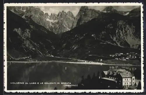 AK Molveno /Trentino, Al Lago e le Dolomiti di Brenta