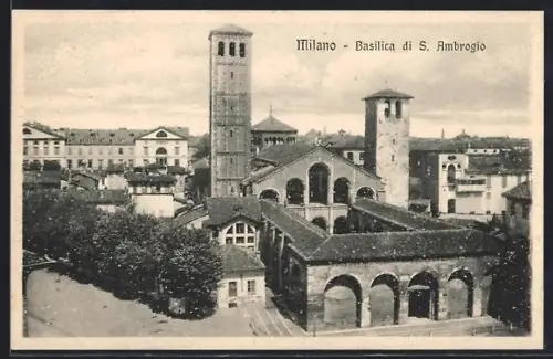 AK Milano, Basilica di S. Ambrogio