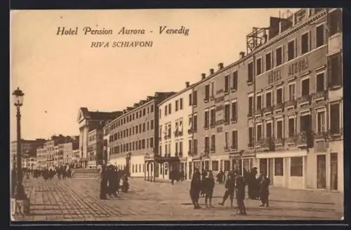 AK Venedig, Hotel-Pension Aurora, Riva Schiavoni