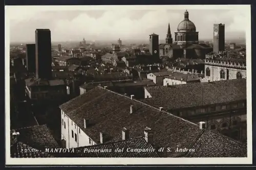 AK Mantova, Panorama dal Campanile di S. Andrea