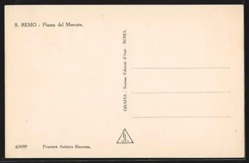 AK S. Remo, Piazza del Mercato