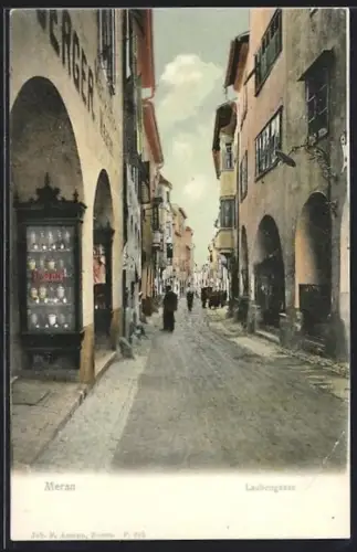 AK Meran, Laubengasse