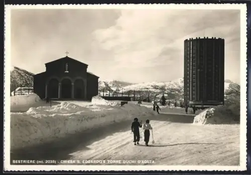 AK Sestriere, Chiesa S. Edoardo e Torre Duchi D`Aosta