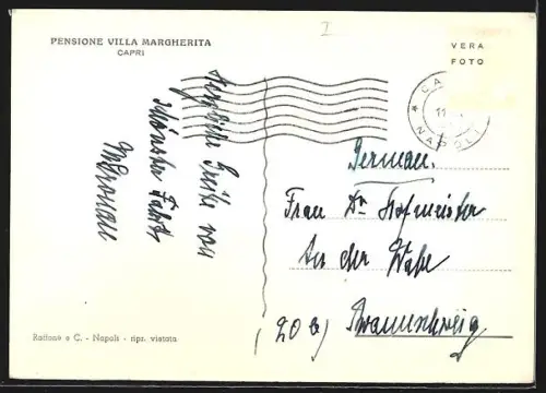AK Capri, Pensione Villa Margherita