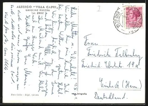 AK Gardone Riviera, Albergo Hotel Capri