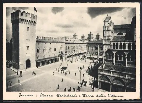 AK Ferrara, Piazza Cattedrale e Torre della Vittoria